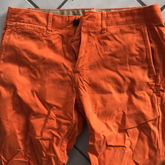 GAP “lived in slim” chinos (30” x 28”), orange - Picture 3 of 6